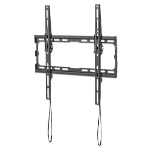 Stenski nagibni TV nosilec 32''-70'' MANHATTAN, 35kg, naklon 0° do -8°, črne barve