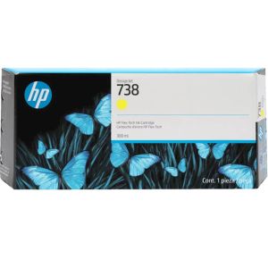 ČRNILO HP RUMENO 738 ZA DesignJet T850 / T950 300ml