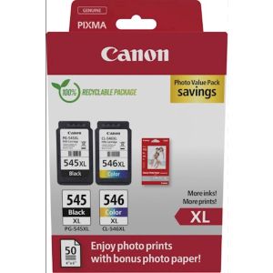KOMPLET CANON PG-545XL / CL-546XL IN FOTO PAPIR GP-501