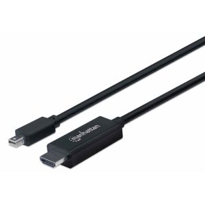DisplayPort do HDMI kabel 4K@60Hz MANHATTAN 1m