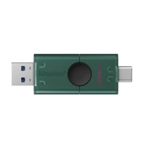 USB C & USB DISK Kingston 256GB DT Duo, 3.2 Gen1