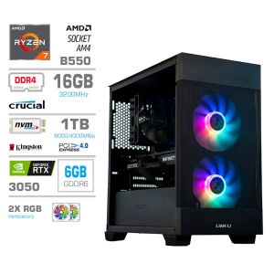 Računalnik PCX Exam Ryzen 5 5500/16GB/1TB/RTX3050