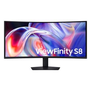 Monitor Samsung 40 S85TH ViewFinity S8 ukrivljen, VA, 5120x2160, HDMI, DP, Thunderbolt, LAN, zvočnik