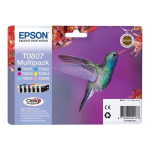 EPSON Ink T0807 (Multipack 6x7ml)