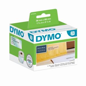 DYMO LW nalepke 36 x 89mm, 99013, prozorne
