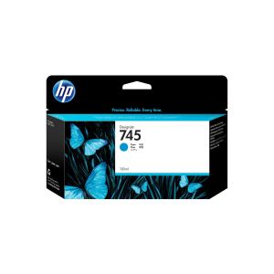 HP 745 Cyan Ink Cartridge 130 ml