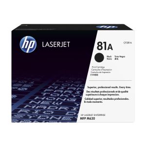 HP 81A Black toner cartridge
