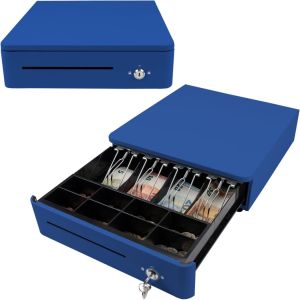Blagajna olympia s 330 330x355x104 mm modra 947990119