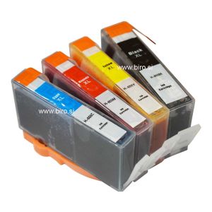 Komplet Fenix C-HP655 C+M+Y+Bk gratis (3+1gratis) nadomešča kartuše HP CZ109, CZ110, CZ111, CZ112, št.655 za tiskalnike HP DeskJet 3525, 4615, 4625, 5525, 6525