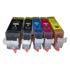 Komplet FENIX C-PGI-525 & CLI-526 C, M, Y Bk s čipom ( PGI-525PGBK ) (4+1gratis) nadomešča kartuše Canon PGI-525, Canon CLI-526 C+M+Y+bk ( PGI525, CLI526 ) za Canon Pixma iP4850, MG5150, MG5250, MG5350, MG6150, MG8150, MX885, iX6550 - s čipom