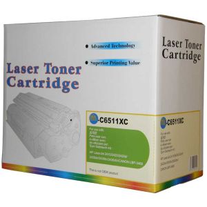 FENIX Q6511X-C  nadomestni toner s čipom, nadomešča toner HP6511, toner HP Q6511 za tiskalnike HP LaserJet 2410, 2420, 2420d, 2420dn, 2430tn, 2430dtn, Canon LBP-3460 za 12000 strani A4 pri 5% pokritosti