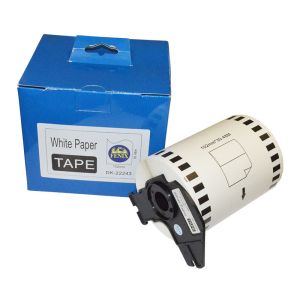 FENIX BDK22243W nalepke 102mm x 30.48m BEL papir - ČRN termični izpis za QL tiskalnike Brother QL-1050, QL-1050N, QL-1060N, QL-1100, QL-1110NWB