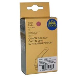 C-BCI-6 M kartuša za Canon PIXMA iP3000, iP4000, iP5000, iP6000, iP8500, MP760, MP780, i990, i965, i905D, i950, i865, i9950, i9100, S900, S830D, S820, S800, BJC8200, = FENIX CBCI-6 Magenta, barvna