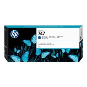 HP 747 300-ml Chromatic Blue Ink Crt.