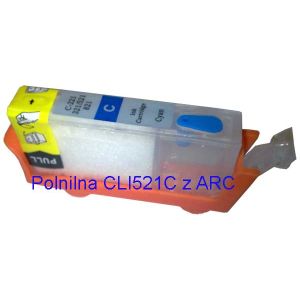 FENIX C-CLI521C ARC kartuša brez črnila z auto reset čipom ( ARC ) - polnilna