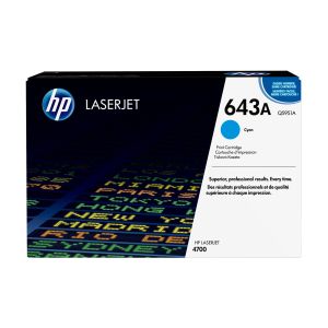 HP 643A Cyan Colour toner cartridge