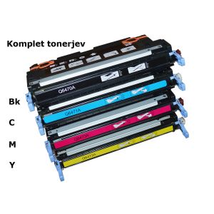 Komplet Fenix H-Q6470Bk + 6471C + 6472Y + 6473M za HP Color LaserJet 3600 serije