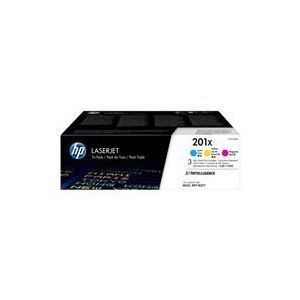 HP 201X Cyan/Magenta/Yellow toner 3-pack