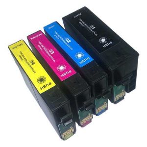 Komplet Fenix E-T1301-1304 C,M,Y in BK (3+1gratis) nadomešča kartuše Epson T1301, T1302, T1303, T1304 za tiskalnike Epson BX320FW, BX525WD, BX625FWD, BX630FW, BX935FWD, SX525WD, SX620FW - 32ml črna / 18ml vsaka barvna