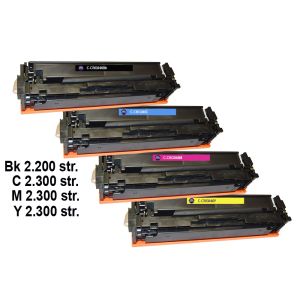 FENIX komplet 4 tonerjev CRG046 Bk + C + M + Y za za i-SENSYS Canon LBP653Cdw, LBP654Cx, MF732Cdw, MF734Cdw, MF735Cx, črna za 2.200, barvna za 2.300 strani