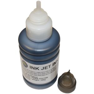 FENIX FFGC41BK Ink črnilo GEL-Pigment 100ml Črno za Ricoh GC41, GC31, GC21 kartuše - pakirano po 100ml