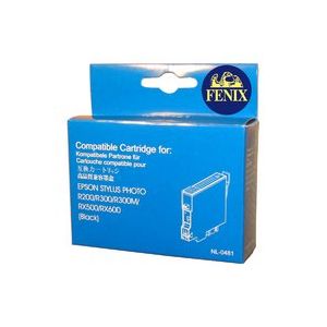 E-T0481 bk kartuša za Epson Stylus Photo R200, R220, R300, R300M, R320, RX500, RX600, RX620, RX640 - FENIX ET0481 bk črno črnilo
