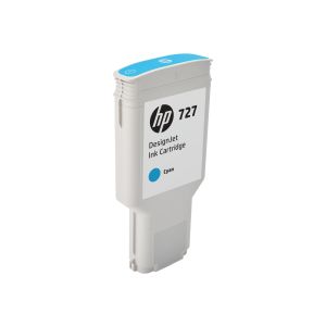 HP 727 300-ml Cyan Ink Cartridge