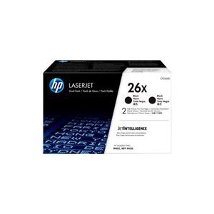 HP 26X 2-pack Black Toner Cartridges