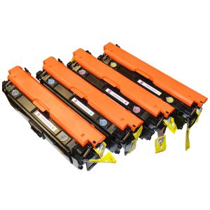 Komplet 4 tonerjev FENIX H-CF360XBk + CF361XC + CF362XY + CF363XM za HP LaserJet M553, M577, Enterprise M552dn nadomeščajo tonerje HP 508X