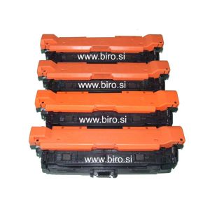 Komplet Fenix CE251A + CE252A + CE253A + CE250X za tiskalnik HP CP3520, CP3525, CM3530 - kapaciteta črne 10.500 str. ter vsake barvne po 7.000 strani