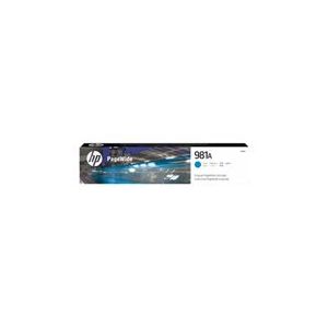 HP 981A Cyan PageWide Cartridge