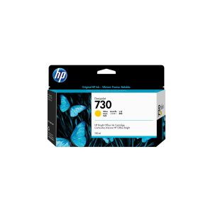 HP 730 130 ml Yellow Ink Crtg.