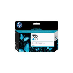 HP 730 130 ml Cyan Ink Crtg.