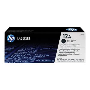 HP 12A LaserJet toner cartridge black