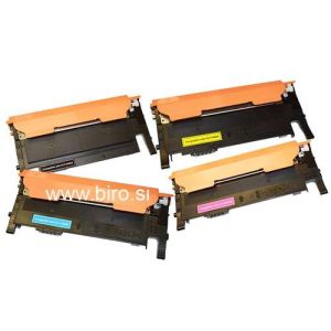 Komplet 4. tonerjev Fenix 404S črn+ moder + škrlaten+ rumen za Samsung C430, C430W, C480, C480W, C480FW - kapaciteta enaka originalu