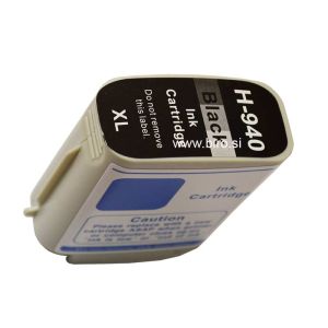 FENIX C-HP940XL BK črna kartuša nadomešča HP C4906AE z novim čipom za tiskalnke za OfficeJet Pro 8000A, Pro 8500A, kapacitete XL za cca 2200 strani izpisa
