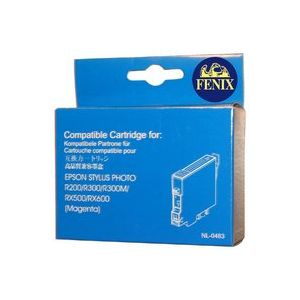 E-T0483 M kartuša za Epson Stylus Photo R200, R220, R300, R300M, R320, RX500, RX600, RX620, RX640 - FENIX ET0483 Magenta barvna