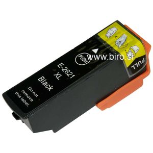 Fenix E-T2621XL Bk nadomešča kartuše Epson C13T26214010 ( T26XL, T2621 ) za tiskalnike Epson XP-600, XP-605, XP-700, XP800 - kapaciteta 22ml za več kot 500 strani