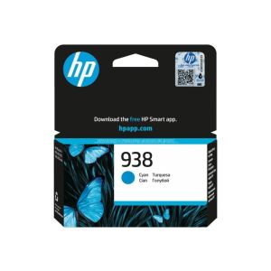 HP 938 Cyan Original Ink Cartridge