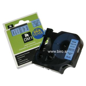Fenix D1-45016Bk/C MODER trak - ČRN izpis, 12mm x 7m, nadomešča trak DYMO 45016 D1