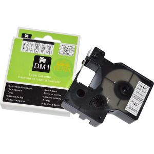 Fenix D1-40910B/T PROZOREN trak - ČRN izpis, 9mm x 7m, nadomešča trak DYMO 40910 D1