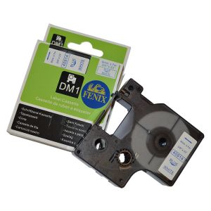 Fenix D1-40914C/W BEL trak - MODER izpis, 9mm x 7m, nadomešča trak DYMO 40914 D1