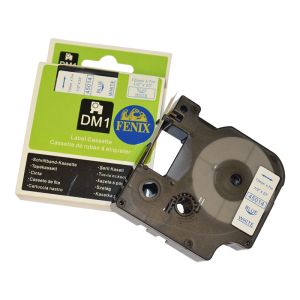 Fenix D1-45014C/W BEL trak - MODER izpis, 12mm x 7m, nadomešča trak DYMO 45014 D1