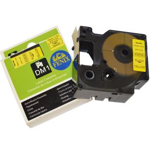 Fenix D1-45808Bk/Y RUMEN trak - ČRN izpis, 19mm x 7m, nadomešča trak DYMO 45808 D1