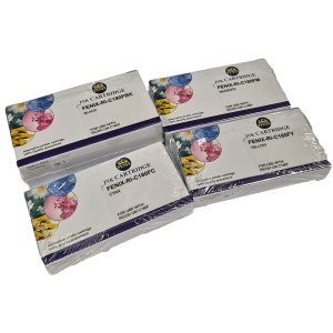 Komplet FENIX C180F Bk + C + M + Y kartuš za Ricoh IJM C180F z Gel-Pigment vodoodpornim črnilom kapacitete 2.000 strani črna in 1.600 strani po barvi 