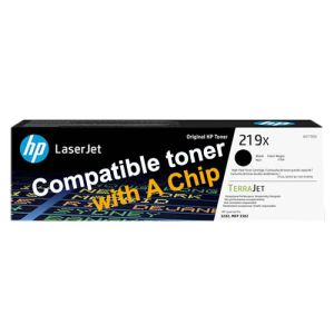 W2190X (219X) Črn 3.200 strani (s čipom A), Toner Fenix za HP Color LaserJet Pro 3202dw, 3202dn, MFP 3302fdw, MFP 3302fdn, MFP 3302sdw