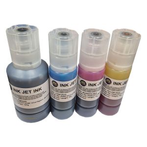 Komplet FENIX FFT101 Bk + C + M + Y barve v stekleničkah Za Epson EcoTank L4260, L4266, L4360, L4366, L6276, L6370, L6376, L6390
