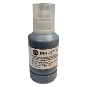 FENIX FFT101BK 127ml črna barva Pigmentna za 7.500 str. Za Epson EcoTank L4260, L4266, L4360, L4366, L6276, L6370, L6376, L6390