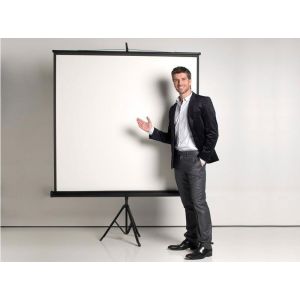 Bi-Office Projekcijsko platno stensko 200 x 200 cm