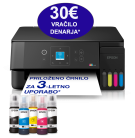 EPSON EcoTank L3362 tiska, kopira, skenira, črnila po 65ml v stekleničkah, 5.760 x 1.440 dpi, USB, WiFi, Wi-Fi Direct, AirPrint, Epson iPrint 